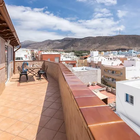 Daire Attico Vista Oceano E Citta 3 3 Bagni Wifi Ac Morro Jable (Fuerteventura)